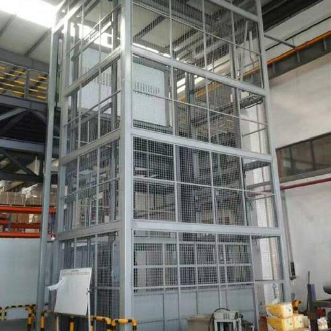 宿迁导轨式升降平台货梯